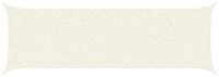 vidaXL Sonnensegel Sonnensegel Creme 6 x 2 m 100 % Polyester Oxford, (1-tlg)