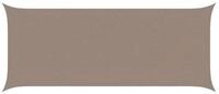 vidaXL Sonnensegel Sonnensegel Taupe 6 x 2,5 m 100 % Polyester Oxford, (1-tlg)