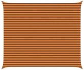vidaXL Sonnensegel Sonnensegel Orange und Braun 6 x 5 m 100 % Polyester Oxford,