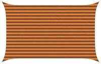 vidaXL Sonnensegel Sonnensegel Orange und Braun 4 x 2,5 m 100 % Polyester...