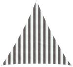 vidaXL Sonnensegel Sonnensegel Hellgrau und Wei&szlig; 2 x 2 x 2 m HDPE, (1-tlg)