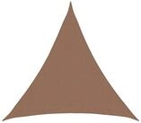 vidaXL Sonnensegel Sonnensegel Taupe 2 x 2 x 2 m HDPE, (1-tlg)