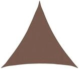 vidaXL Sonnensegel Sonnensegel Braun 2 x 2 x 2 m HDPE, (1-tlg)