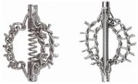 KS Tools Rohrreinigungsmaschine KS Tools Kettenschleuderkopf mit Spike-Kette, 2