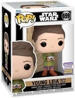 Star Wars Actionfigur Funko POP! Star Wars Obi-Wan Kenobi Leia w/ Lola, 10 cm