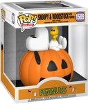 Funko Spielfigur Peanuts Snoopy & Woodstock with Pumpkin 1589 Pop!