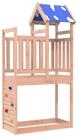 vidaXL Spielturm, Spielturm Braun 110,5 x 52,5 x 215 cm Massives Douglasienholz