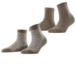 Esprit Kurzsocken Heart Pattern 2-Pack Kurzsocken (2-Paar) 39-42
