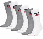 Levi's&reg; Kurzsocken Unisex Socken 6er Pack Baumwolle (Packung, 6er Pack) grau 39-42