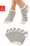 H.I.S Sneakersocken (Packung, 6-Paar) mit maritimen Design