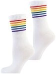 Nur Die Basicsocken Good Vibes (2-Paar) Socken, Baumwollsocken, Alltagsocken