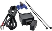 BAAS parts Kfz-Relais BAAS Mini-USB-Bordsteckdose 2A Belastbarkeit Strom max.=2.1 A