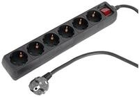 Grundig Grundig 6Fach Steckdosenleiste Schwarz Steckdosenleiste
