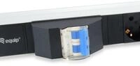 Equip Equip 6-Fach Deutsche Steckdosenleiste mit Leistungsschalter...