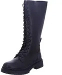 Dockers by Gerli Rei&szlig;verschlussstiefel 100% vegan schwarz 40 EU