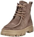 Paul Green Stiefelette Veloursleder . Schn&uuml;rstiefelette