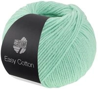 LANA GROSSA EASY COTTON H&auml;kelwolle, 123 m (Weiches Garn f&uuml;r Strick- und