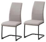 HTI-Living Freischwinger Schwingstuhl SallyP PU Cappuccino (Set, 2 St),...