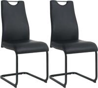 M&Ouml;BILIA Freischwinger (Set, 2 St), mit Wellenunterfederung