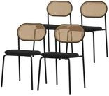 ML-DESIGN Stuhl Esszimmerst&uuml;hle Rattanstuhl Polsterst&uuml;hle Akzentst&uuml;hle f&uuml;r