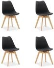 Homestyle4u K&uuml;chenstuhl K&uuml;chenstuhl Esstisch K&uuml;che Esszimmer Wei&szlig; Grau Schwarz