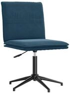 vidaXL Esszimmerstuhl Esszimmerstuhl Blau Samt (1 St)