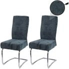 MCW Esszimmerstuhl MCW-G56-2 (Set, 2 St), Hohe Stoffqualit&auml;t 490 g/m&sup2;