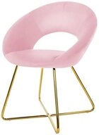 ML-DESIGN Stuhl Samtstuhl Esszimmerstuhl & Wohnzimmerstuhl mit goldenen...
