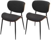 MCW Esszimmerstuhl MCW-O45 (Set, 2 St), Mit h&ouml;henverstellbaren...