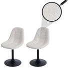 MCW Esszimmerstuhl MCW-A60-B-2 (Set, 2 St), Frei drehbar um 360&deg;, Hochwertige