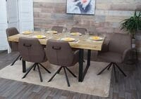 MCW Esszimmerstuhl MCW-H71-6 (Set, 6 St), 6er-Set, Mit Griff und Armlehnen,