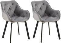 CLP Esszimmerstuhl Antigo (2er Set, 2 St), ergonomisch, gepolstert, 180&deg;