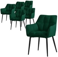 ML-DESIGN Polsterstuhl Esszimmerstuhl mit dickem gepolsterter Sitz R&uuml;cken- und