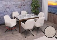 MCW Esszimmerstuhl MCW-G67-B-6 (6er-Set, 6 St), 90&deg; drehbar in beide...