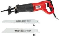 WALTER S&auml;bels&auml;ge 850 W, Inklusive 3 S&auml;gebl&auml;tter, 2x f&uuml;r Holz, 1x Metall