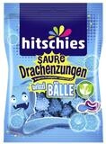 hitschies S&uuml;&szlig;igkeit, hitschies Saure Drachenzungen brizzl B&auml;lle blau Packung...