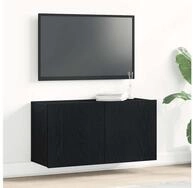 vidaXL TV-Schrank TV-Schrank Schwarze Eiche 80 x 30 x 41 cm Holzwerkstoff