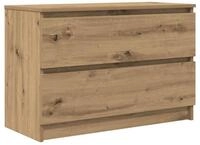 vidaXL TV-Schrank TV-Schrank Artisan-Eiche 80x35x54 cm Holzwerkstoff (1-St)