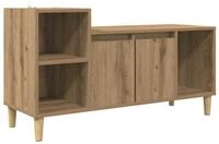 vidaXL TV-Schrank TV-Schr&auml;nk Artisan-Eiche 100 x 35 x 55 cm Holzwerkstoff...