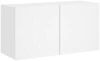 vidaXL TV-Schrank NA TV Schrank H&auml;ngeschrank Wandschrank Lowboard Wei&szlig;...