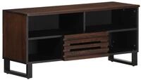 vidaXL TV-Schrank TV-Schrank Braun 100x34x46 cm Massivholz (1-St)