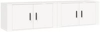 vidaXL TV-Schrank TV-Wandschr&auml;nke 2 Stk. Wei&szlig; 80x34,5x40 cm