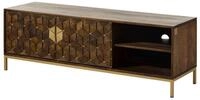 Massivmoebel24 Lowboard DIAMOND (Massivholz), TV-Board Mango 145x45x50 braun...