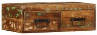 vidaXL TV-Schrank TV-Wandschrank 60x30x19 cm Altholz Massiv (1-St)