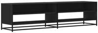 vidaXL TV-Schrank TV-Schrank Schwarz 180,5x40x46 cm Holzwerkstoff (1-St)