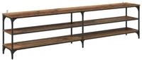 vidaXL TV-Schrank TV-Schr&auml;nk Altholz 200 x 30 x 50 cm Verbundholz und Eisen...