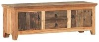 vidaXL TV-Schrank TV-Schrank 120x30x40 cm und Recyceltes Massivholz