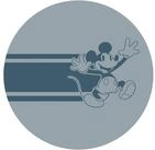 Komar Wandtattoo selbstklebendes Vlies - Mickey Bonjour - Gr&ouml;&szlig;e 125 x 125 cm...