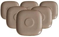 Ritzenhoff & Breker Untertasse Casa Kaffeeuntertassen &oslash; 13,5 cm 6er Set, (6 St)