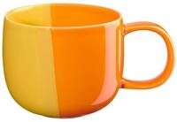 ASA SELECTION Becher joy Henkelbecher orange smoothie 8,5cm 0,4l, Porzellan